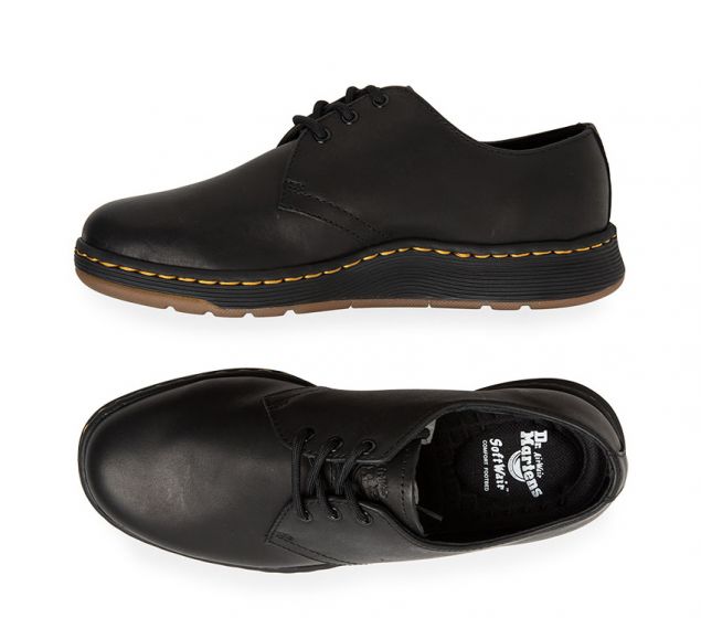 DR MARTENS-- | CAVENDISH 3-EYE SHOE BLACK